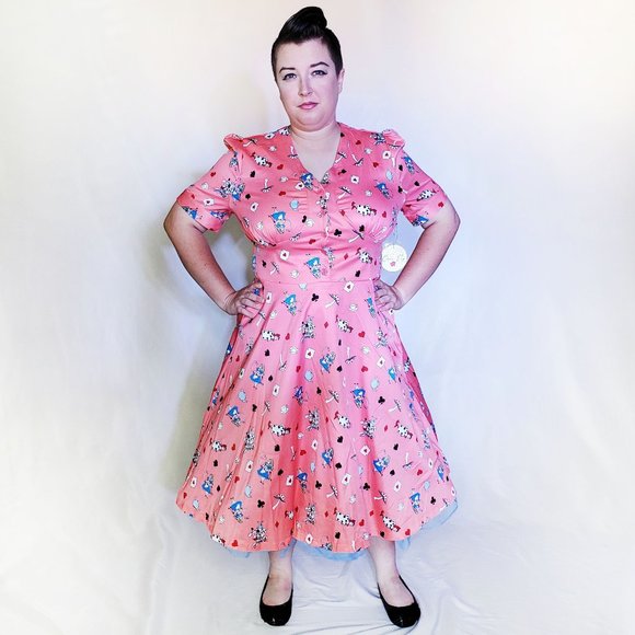 lindy bop alice in wonderland dress
